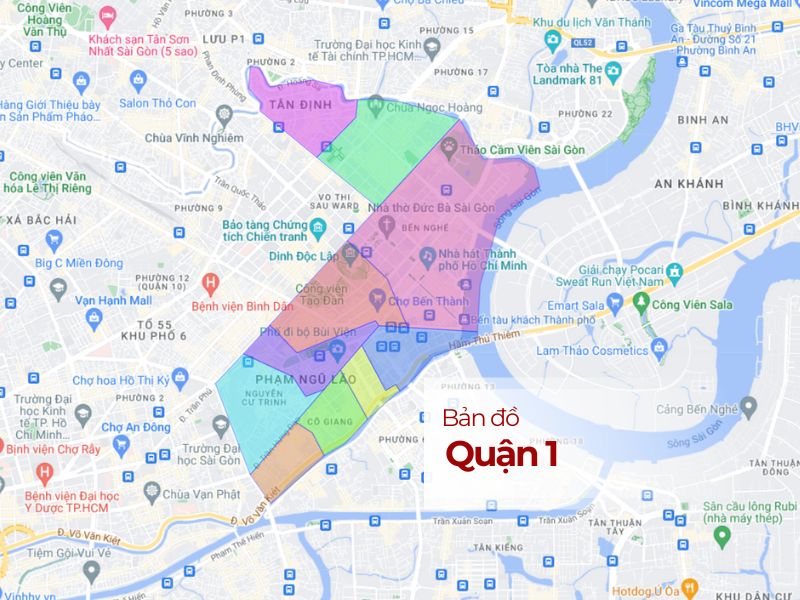 Chạm vào nhịp sống Sài Gòn của Quận 1