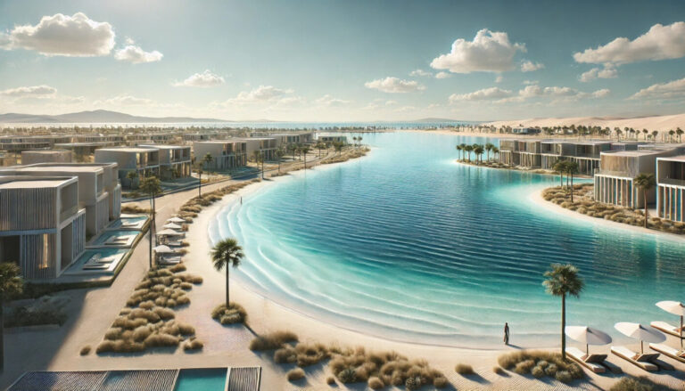 Hồ Paradise Lagoon tại Vinhomes Green Paradise Cần Giờ