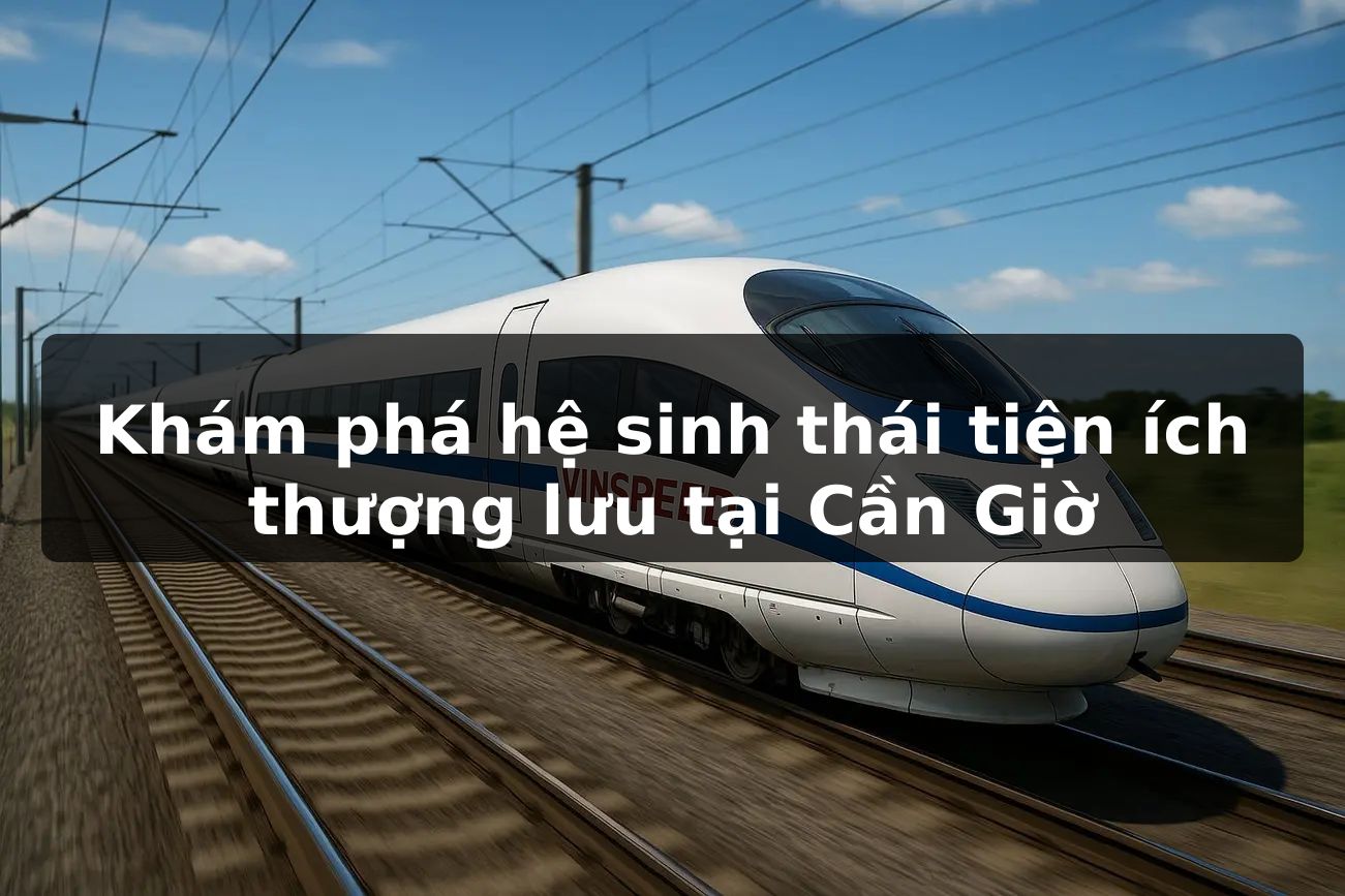 Khám phá hệ sinh thái tiện ích thượng lưu tại Cần Giờ